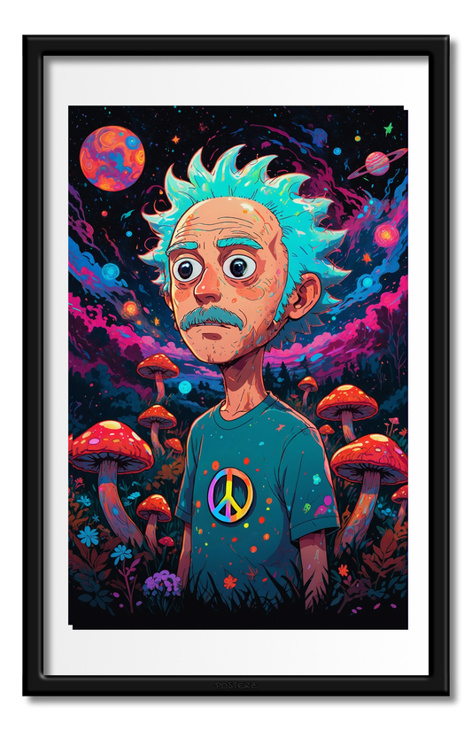 Psychedelic Ricky Morty